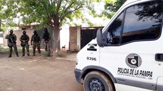 Operativo contra el narcotráfico en Santa Rosa (Ministerio de Seguridad)