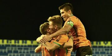 Banfield derrotó 4 a 2 a Central en el Gigante
