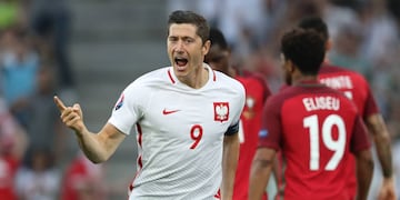 Robert Lewandowski habló en conferencia de prensa y se refirió a su relación con Lionel Messi. Foto: Archivo.