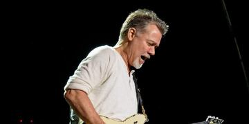 FILED - 07 August 2015, Canada, Toronto: Eddie Van Halen performs on stage during a concert by the Van Halen band at the Canadian Amphitheatre\u002E Eddie Van Halen died on Tuesday at the age of 65, his son announced\u002E Photo: Igor Vidyashev/ZUMA Wire/dpa