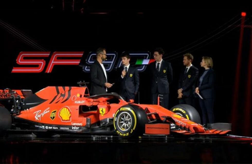 Fórmula 1: Ferrari presentó la SF90