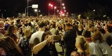 Imágen del Via Crucis del Padre Ignacio en 2018\u002E