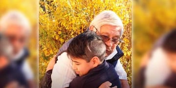 El reencuentro de un nieto y un abuelo (TN y La Gente)