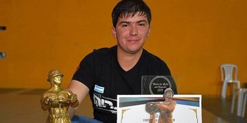 Daniel Miranda mejor deportista de Caleta Olivia