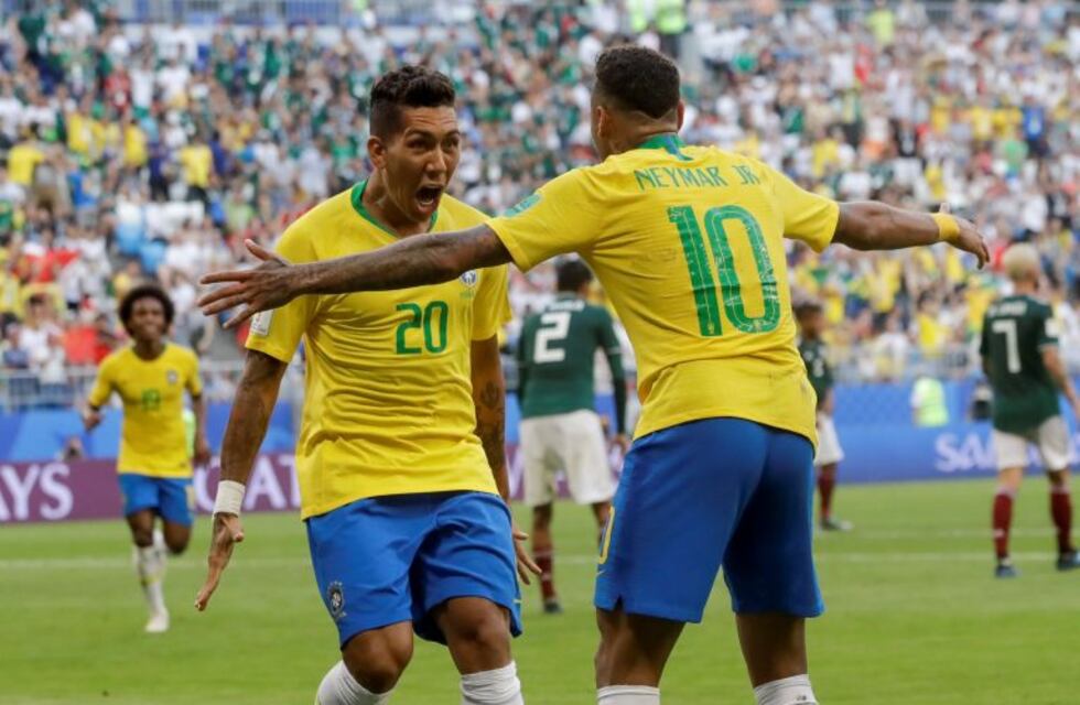 Rusia 2018: Brasil superó 2-0 a México y clasificó a cuartos de final