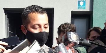 Franco Rolón recuperó la libertad tras estar cuatro días detenido\u002E (Twitter)