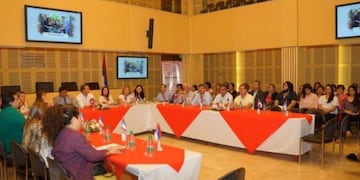 Mesa de trabajo del Consejo de la Niñez\u002E (Foto: El Territorio)