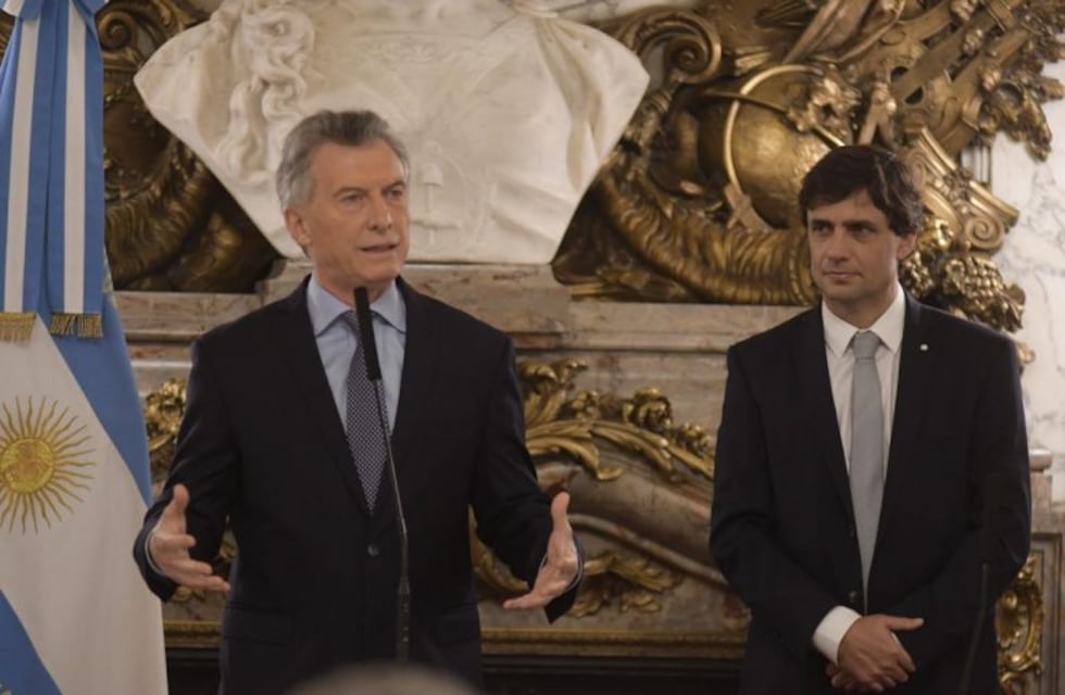 Macri, a Lacunza tras jurar como nuevo ministro de Hacienda: "Te pido que te enfoques en cuidar a los argentinos"