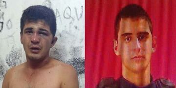 Zamora, a la izquierda, quedará alojado en la cárcel\u002E Mientras, el efectivo, a la derecha, se recupera de las heridas\u002E