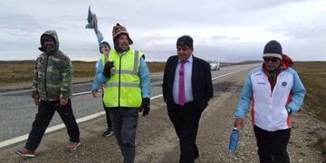Caminata por el 37° aniversario de la Gesta de Malvinas