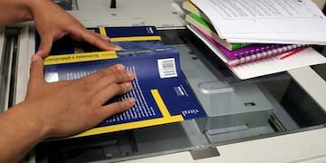 Fotocopiar libros