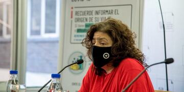 Carla Vizzoti se refirió a la vacunación contra el coronavirus.