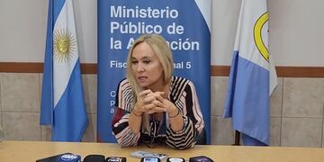 La Fiscal General, María Cecilia Vranicich, visitó esta mañana la sede de la Fiscalía Regional de Rafaela