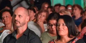 Ingeniero Fabián Violo junto a la Dra. Elisa Carrizo Tránsito