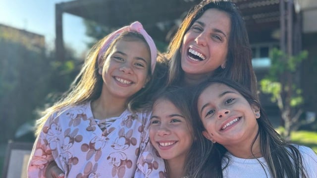 Cinthia Fernández mostró que el llamativo cambio de look de sus hijas y la fulminaron: “Dejalas ser”