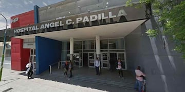 Hospital Padilla. En Tucumán. (Captura/©Google Street View)