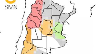 Así estará el clima en Córdoba durante julio, agosto y septiembre, según el Servicio Meteorológico Nacional.