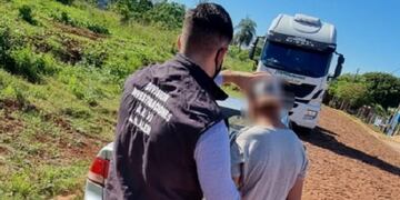 Terminó detenido tras herir a un joven con un arma blanca en Leandro N. Alem.