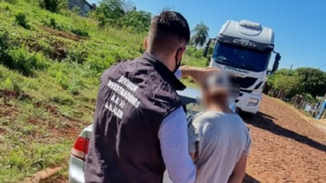 Terminó detenido tras herir a un joven con un arma blanca en Leandro N. Alem.