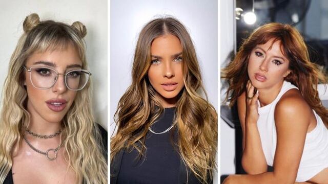 La China Suárez, Flor Vigna y Nati Jota le están apostando a las microbikinis color crema.