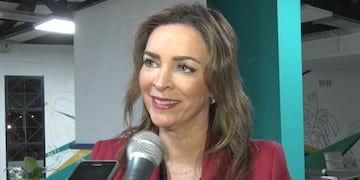 La licenciada Denisse Goldfbarb estuvo en Jujuy invitada por el Club de Emprendedores de esta ciudad.