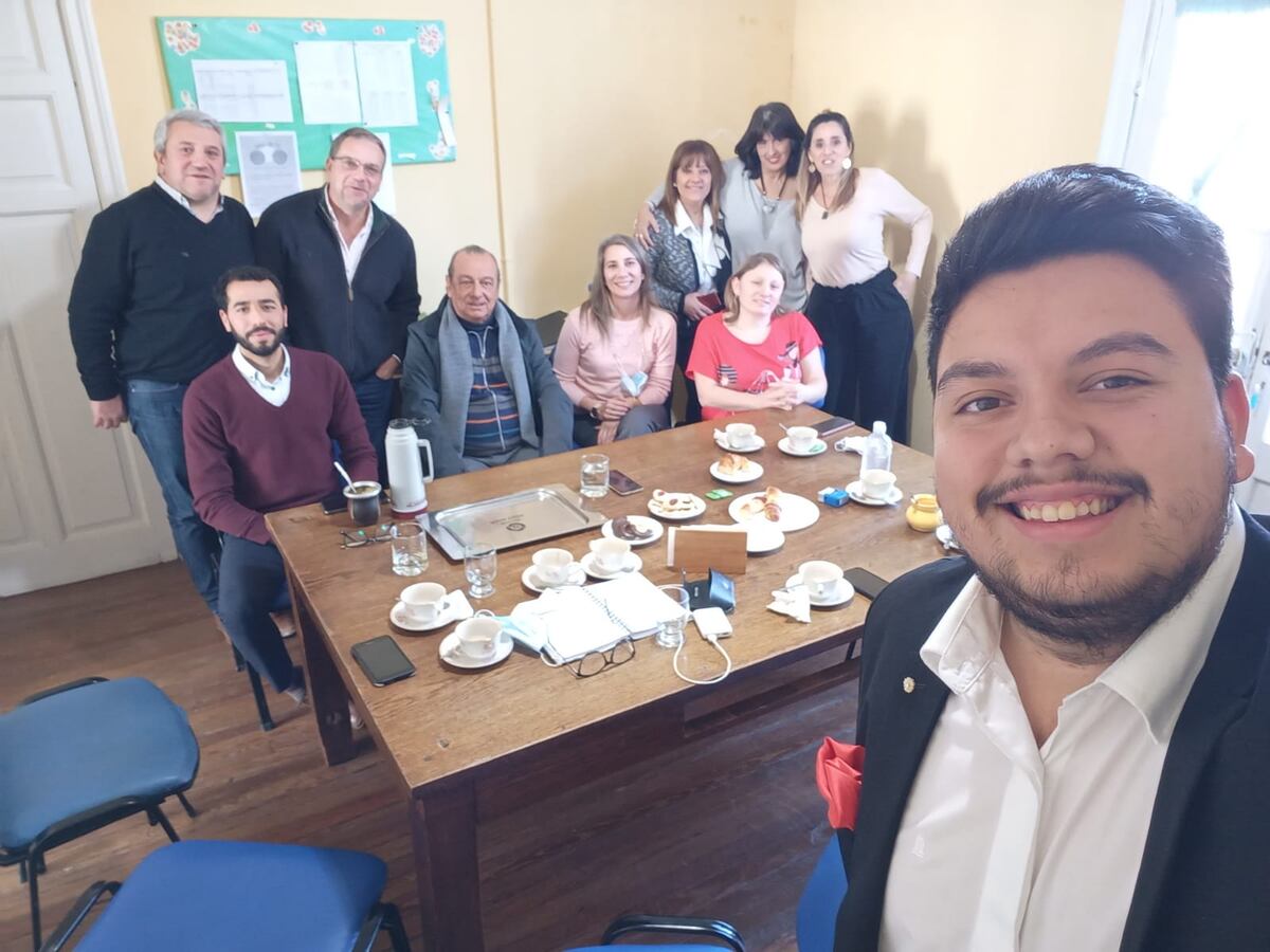 Sánchez visitó el Consejo Escolar