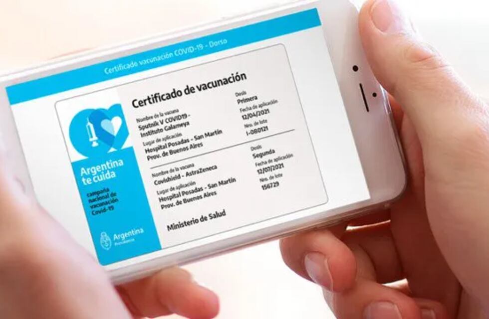 Cómo descargar el certificado COVID-19 para asistir a eventos, casinos y catamaranes