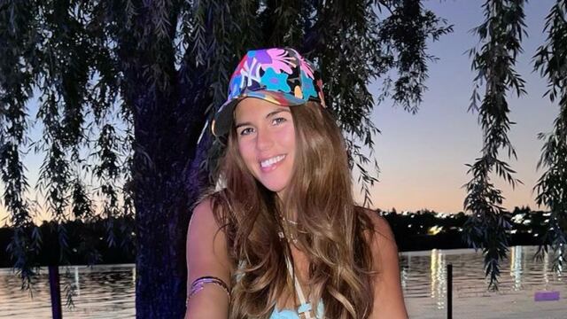 Loly Antoniale muy feliz desde Miami.