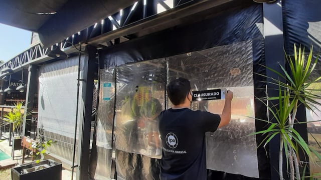 Se trata de tres bares ubicados en barrio Cerro de las Rosas.