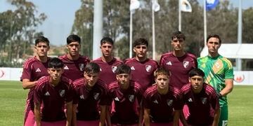 Ignacio Pollano Sub 19 River Plate en Marruecos