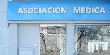 Fachada de la Asociación Médica del Departamento Castellanos