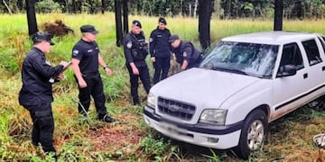 Recuperan una camioneta robada en Bernardo de Irigoyen.