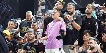 Gazir, el nuevo campeón de la FMS Internacional 2021.