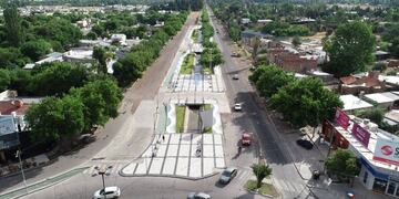 Corredor Dean Funes en San Rafael.