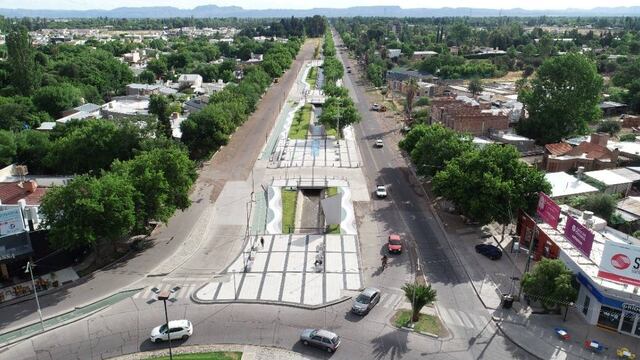 Corredor Dean Funes en San Rafael.