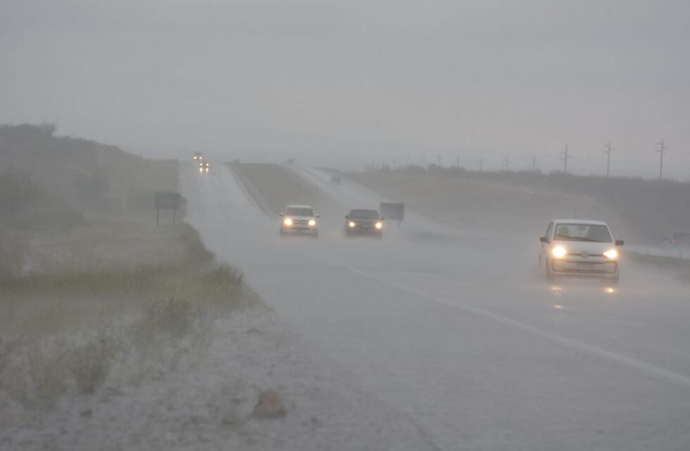 Estás son las rutas más afectadas por las lluvias en Mendoza