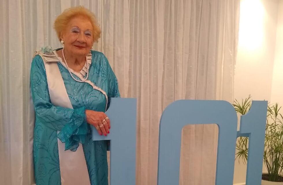 La chillarense que venció al coronavirus y festejó sus 101 años