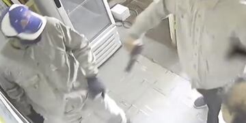 Imágenes de las cámaras de seguridad