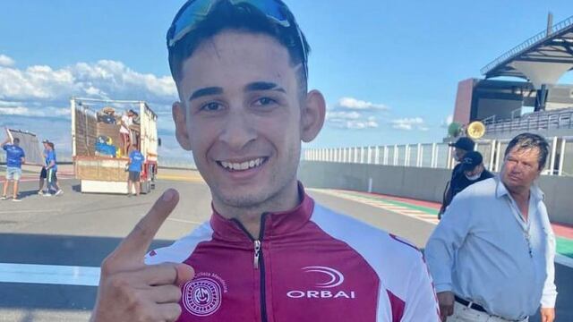 El mendocino Ramiro Castro se consagró campeón Argentino Junior de ciclismo de ruta, con 17 años.