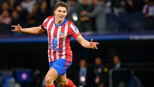 Julián Álvarez habló al final de la ida de los octavos de final entre Real Madrid y Atlético de Madrid.