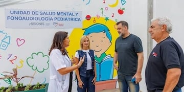 El Hospital Pediátrico de Posadas inauguró una unidad especializada en salud mental y fonoaudiología.