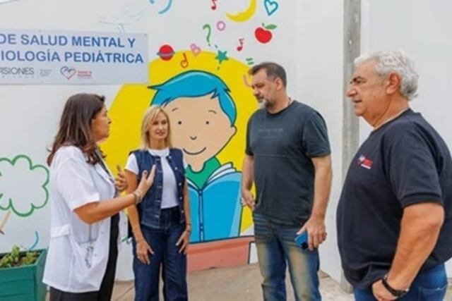 El Hospital Pediátrico de Posadas inauguró una unidad especializada en salud mental y fonoaudiología.