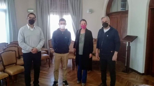 El Subsecretario de Hábitat de la Comunidad de la Provincia de Buenos Aires, arquitecto Rubén Pascolini, visitó Azul