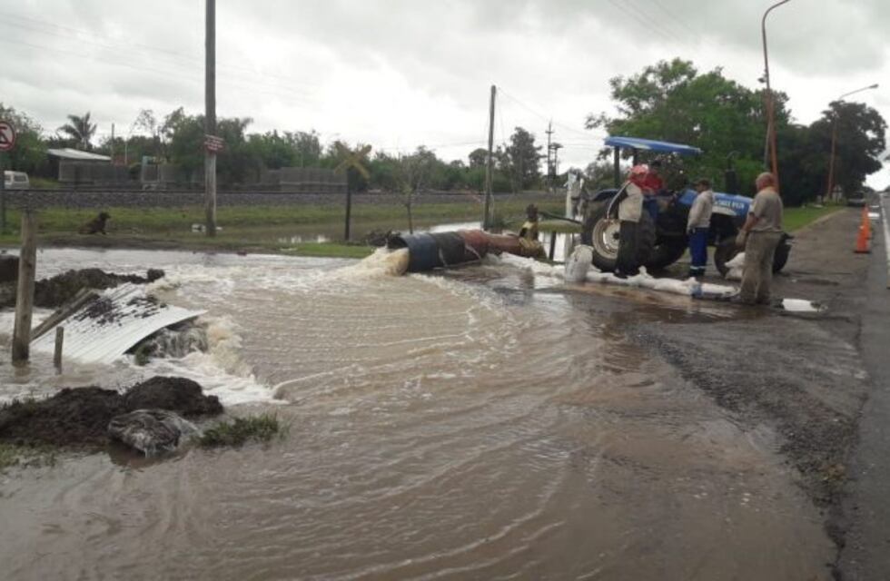 Cesó el alerta por tormentas pero siguen afectadas las rutas nacionales en Santa Fe