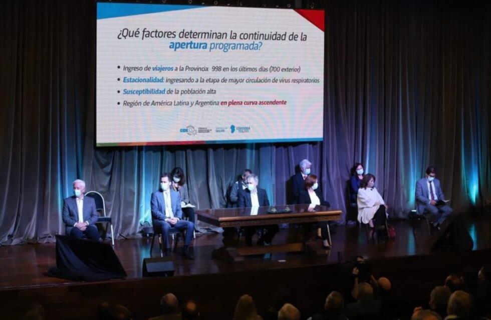 El Gobierno presentó el informe epidemiológico de la Provincia