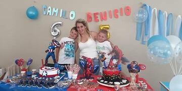 benicio festejo azul