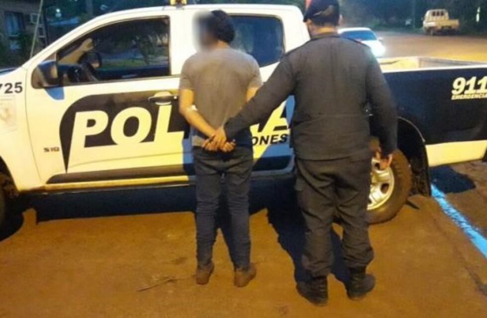 Hirió con un cuchillo a su sobrino de 16 años y terminó detenido en Eldorado
