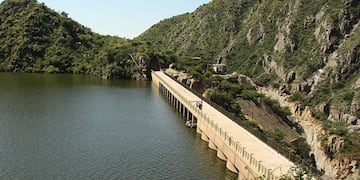Dique de Luján, en San Luis\u002E