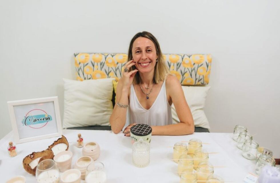 Velas de soja sustentables y un alma inquieta por el cuidado ambiental