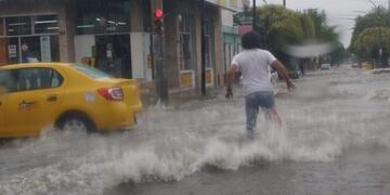 Intensa lluvia en Córdoba\u002E